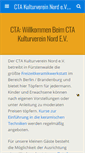 Mobile Screenshot of kulturverein-nord.de
